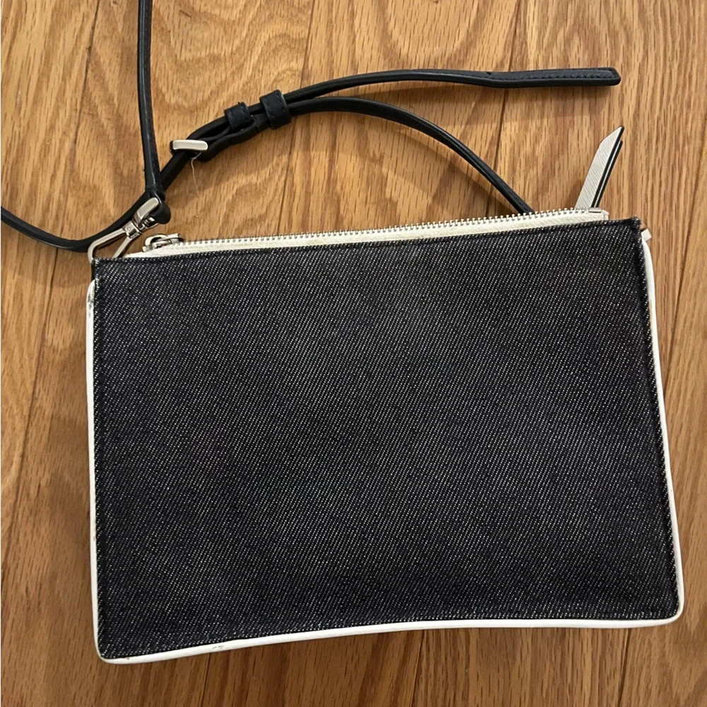 Kate spade white/denim crossbody purse - Picture 8 of 10